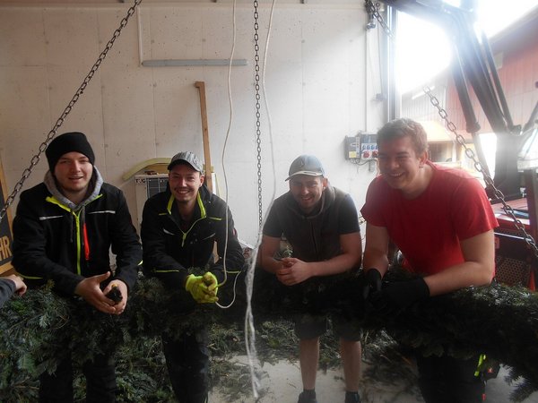 Maibaum aufstellen 2022